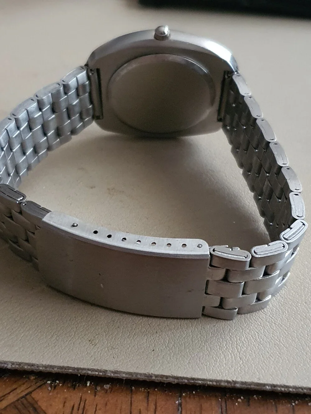 Michael Giordano Silver Stainless Steel Men's Watch